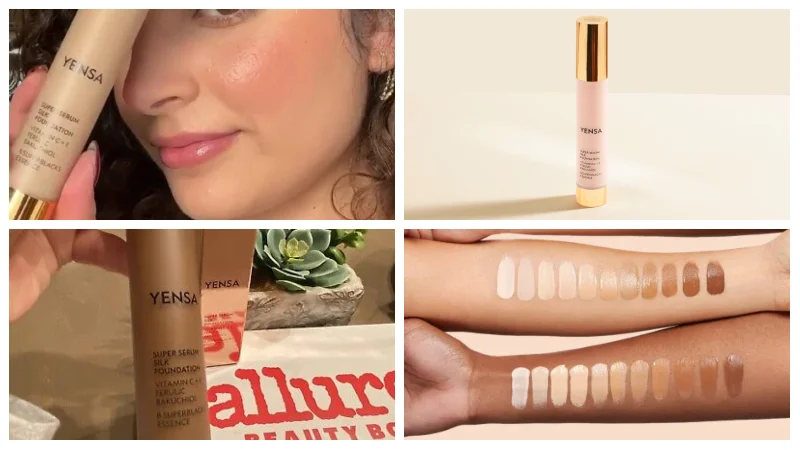 Yensa Super Serum Silk Foundation is Beneficial for Skincare.